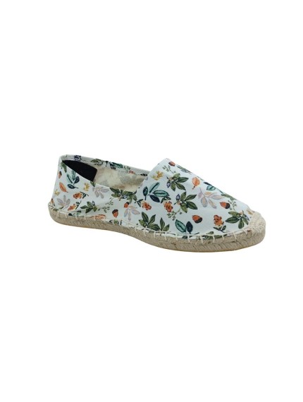 ESPARTO BASICA ESTAMPADO FLORE BEIGE
