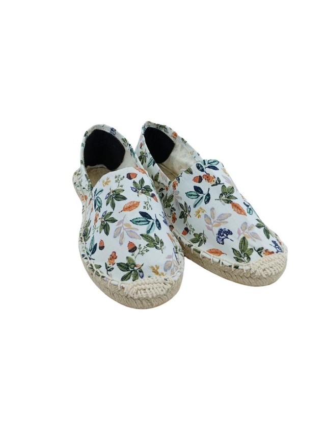 ESPARTO BASICA ESTAMPADO FLORE BEIGE