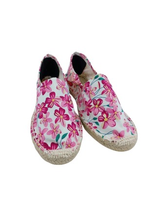 ESPARTO BASICA ESTAMPADO FLORE FUCSIA