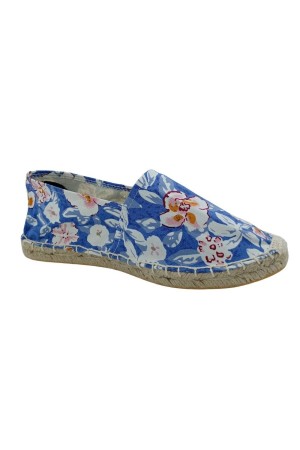 ESPARTO BASICA ESTAMPADO FLORE AZUL