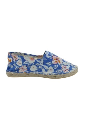 ESPARTO BASICA ESTAMPADO FLORE AZUL