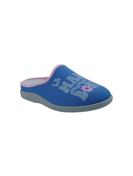 zapatillas abiertas javer azul claro 26-344