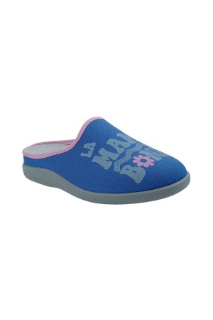 zapatillas abiertas javer azul claro 26-344