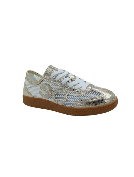deportivos casual anyo oro-blanco eonet