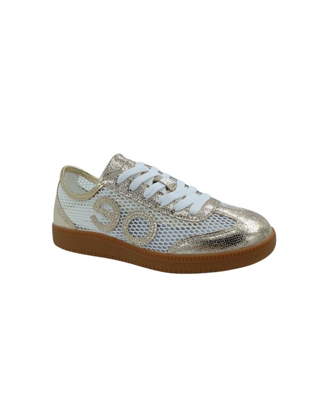 deportivos casual anyo oro-blanco eonet