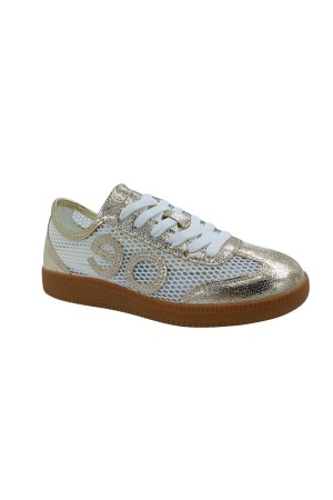 deportivos casual anyo oro-blanco eonet
