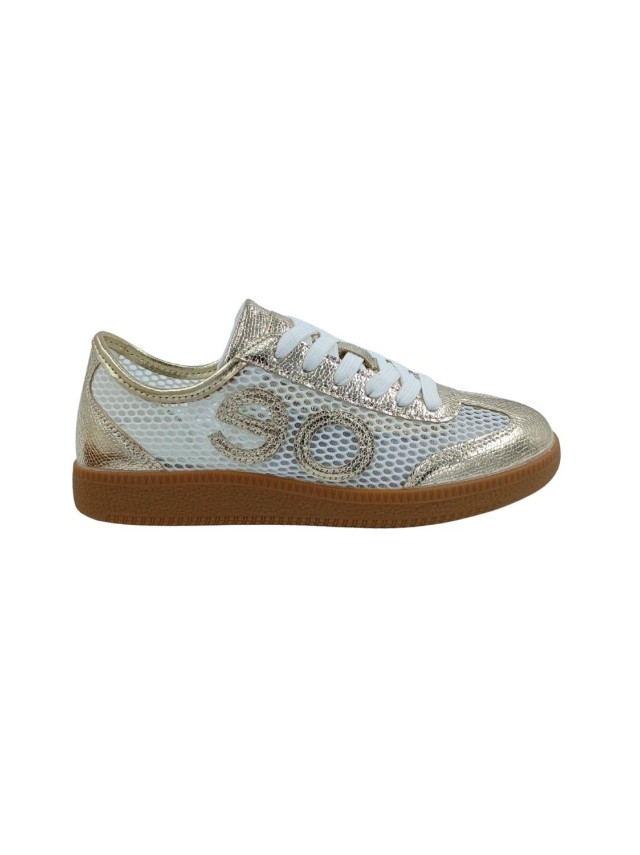 deportivos casual anyo oro-blanco eonet