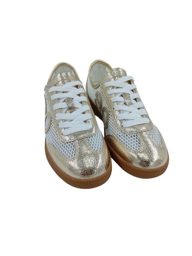 deportivos casual anyo oro-blanco eonet