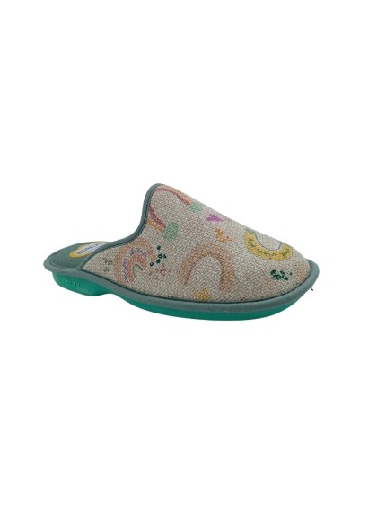 zapatillas abiertas cosdam menta 4101