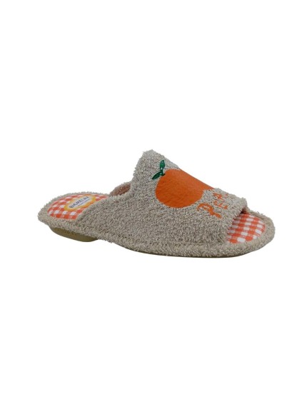 zapatillas abiertas cosdam coral 4098