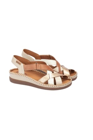 sandalias cuña pikolinos cadaques marfil w8k-0741c2