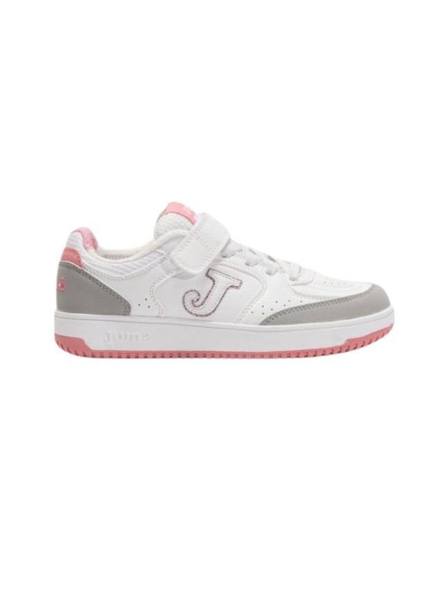 deportivos casual joma blanco-rosa...