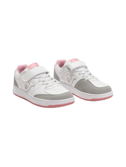 deportivos casual joma blanco-rosa flexyjr2513v 2