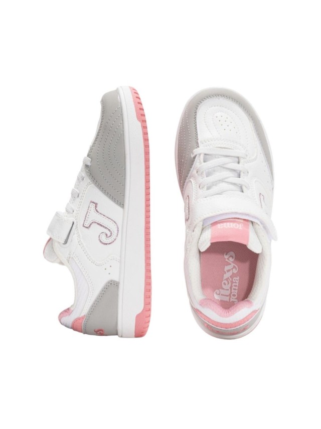 deportivos casual joma blanco-rosa...