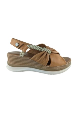sandalias cuña 48horas cuero 612406