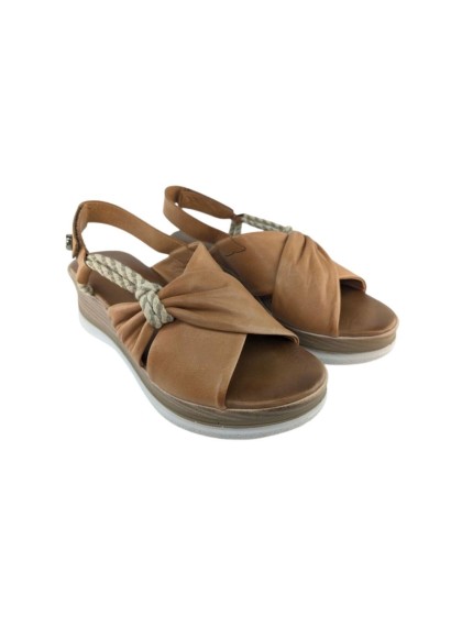 sandalias cuña 48horas cuero 612406 2