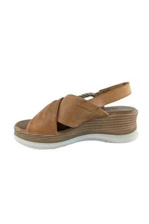 sandalias cuña 48horas cuero 612406