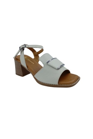 sandalias tacon 48horas crema 615905