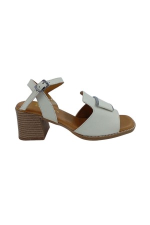 sandalias tacon 48horas crema 615905