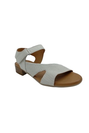 sandalias tacon 48horas crema 615705