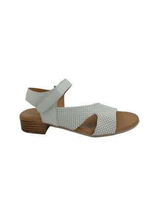 sandalias tacon 48horas crema 615705