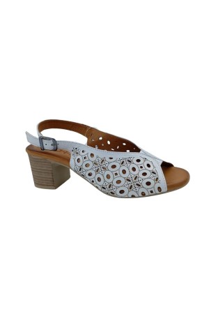 sandalias tacon 48horas blanco 615107