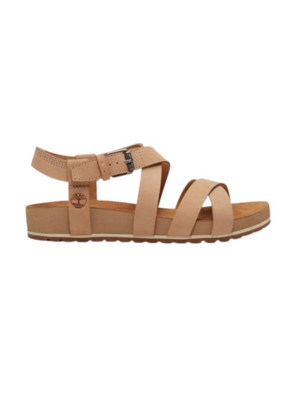 sandalias planas timberland malibu beige tb0a2qtfen