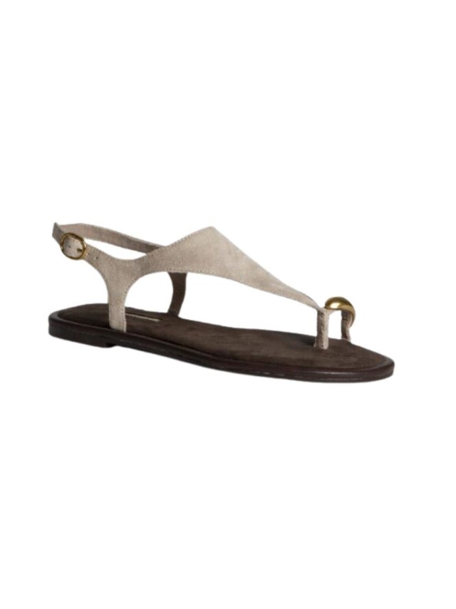 sandalias planas corina m6442 TAUPE