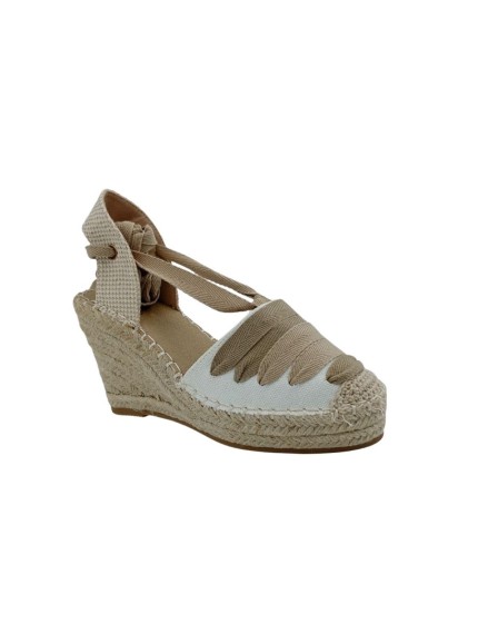 alpargatas de esparto leonali nk512 BEIGE