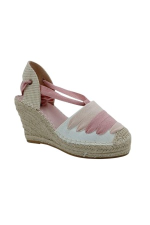 alpargatas de esparto leonali nk512 ROSA