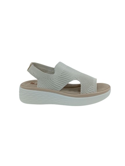 sandalias cuña lolofa gx1686 BEIGE 2