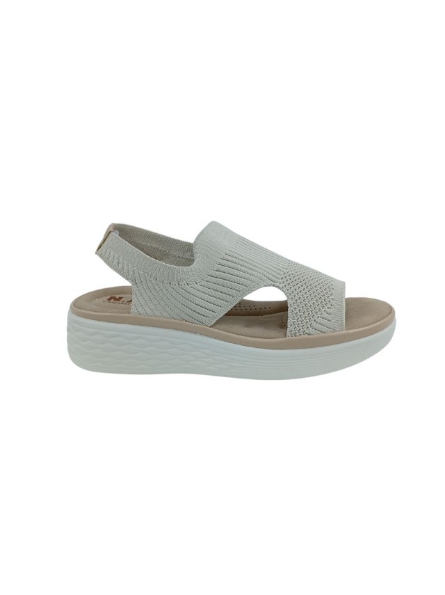 sandalias cuña lolofa gx1686 BEIGE