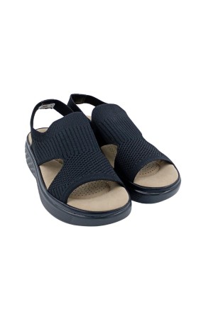 sandalias cuña lolofa gx1686 NEGRO