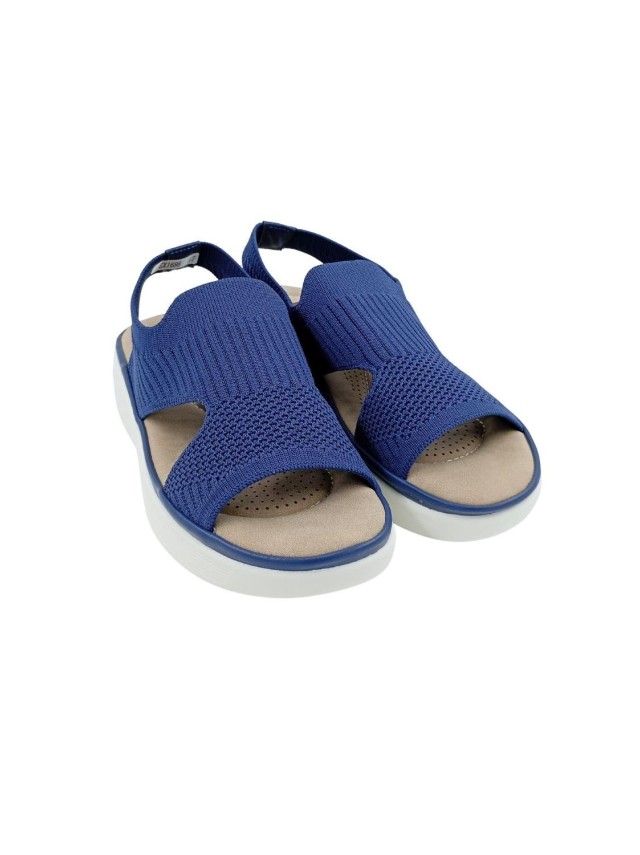 sandalias cuña lolofa gx1686 MARINO