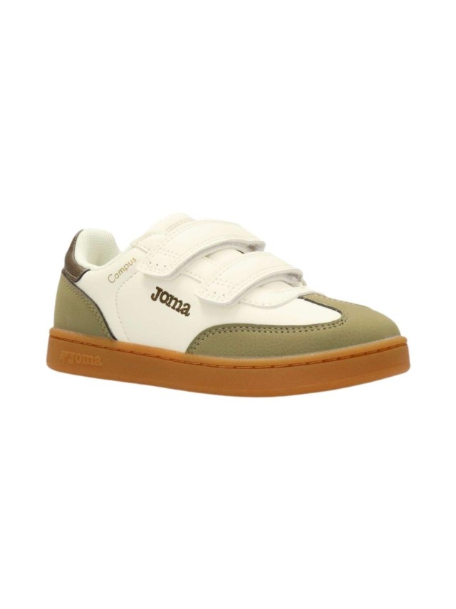 deportivos casual joma blanco-kaki...