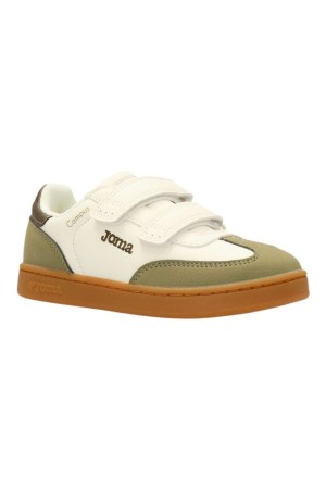 deportivos casual joma blanco-kaki campusjr2523v