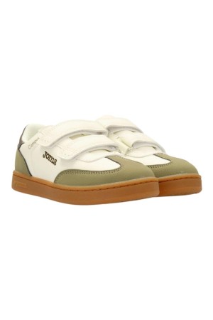 deportivos casual joma blanco-kaki campusjr2523v