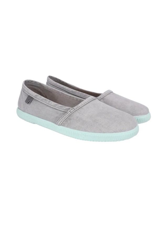 alpargatas lona pitas camping GRIS