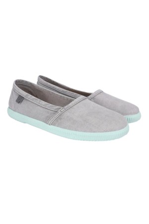 alpargatas lona pitas camping GRIS