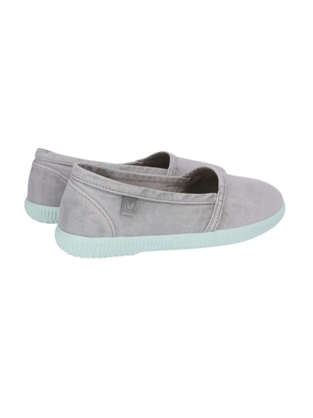 alpargatas lona pitas camping GRIS