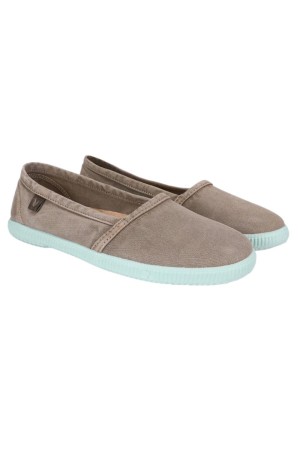 alpargatas lona pitas camping TAUPE