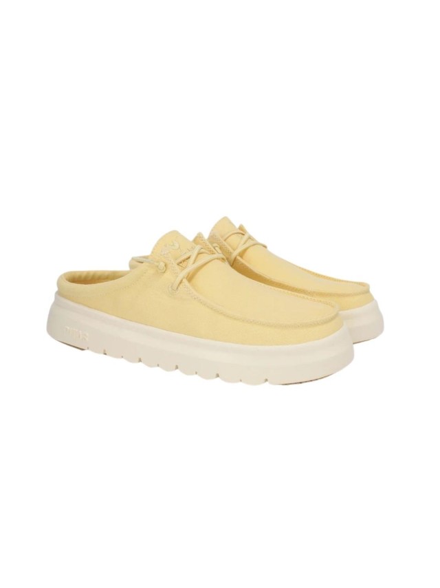 zuecos pitas monaco AMARILLO