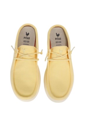 zuecos pitas monaco AMARILLO
