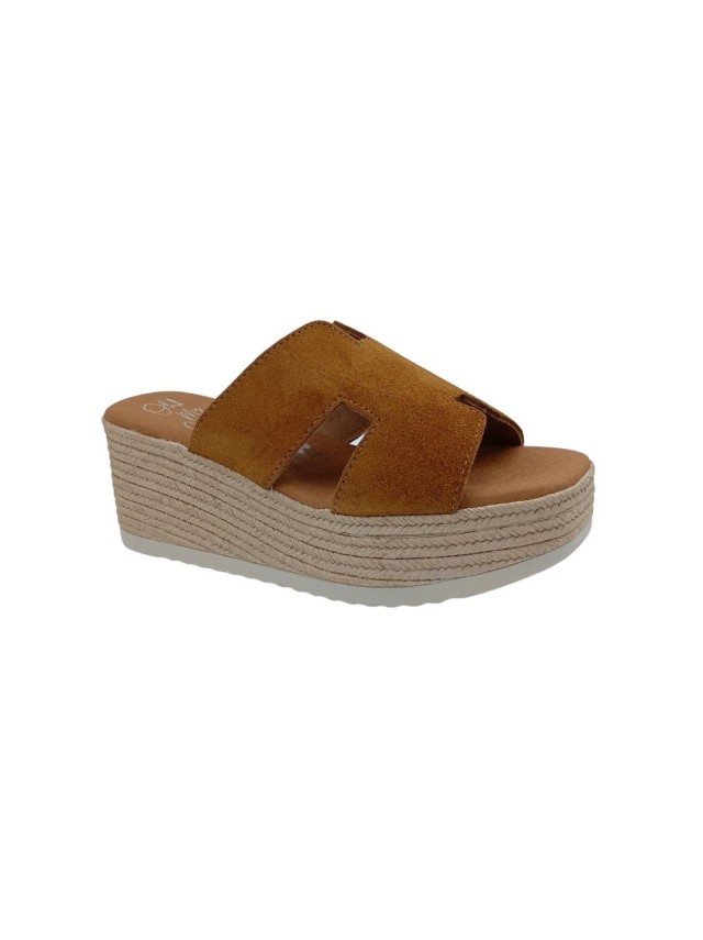 sandalias plataforma sandals camel 6030