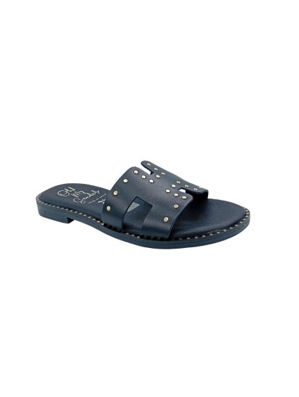 sandalias planas sandals negro 5840