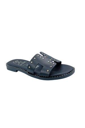 sandalias planas sandals negro 5840