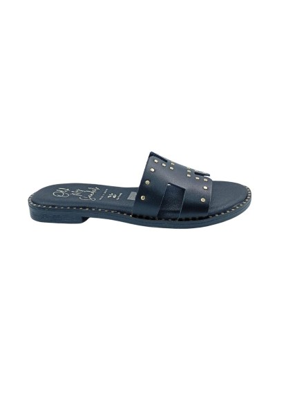 sandalias planas sandals negro 5840 2