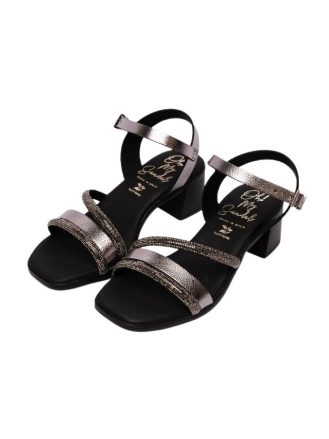 sandalias tacon sandals 5905 NEGRO