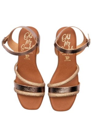 sandalias tacon sandals 5905 CHAMPAN