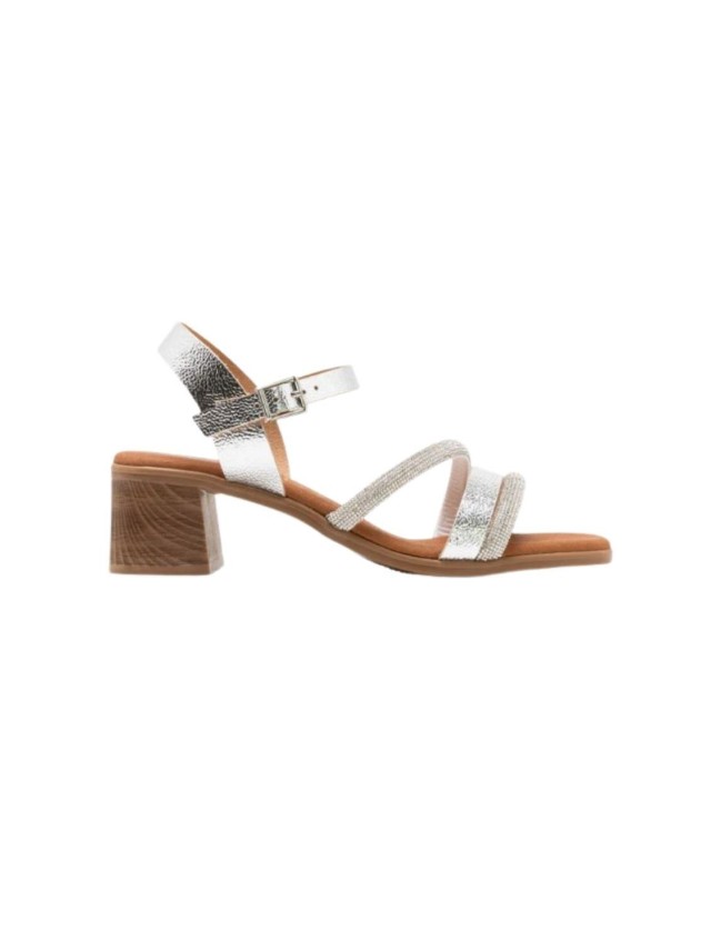 sandalias tacon sandals 5905 PLATA